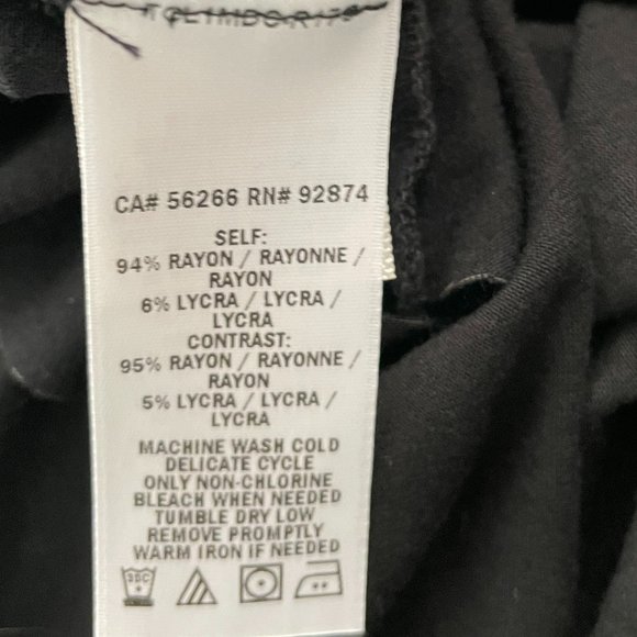 NWT Splendid Black Cutout Turtleneck Dress, Sz S - Picture 6 of 6